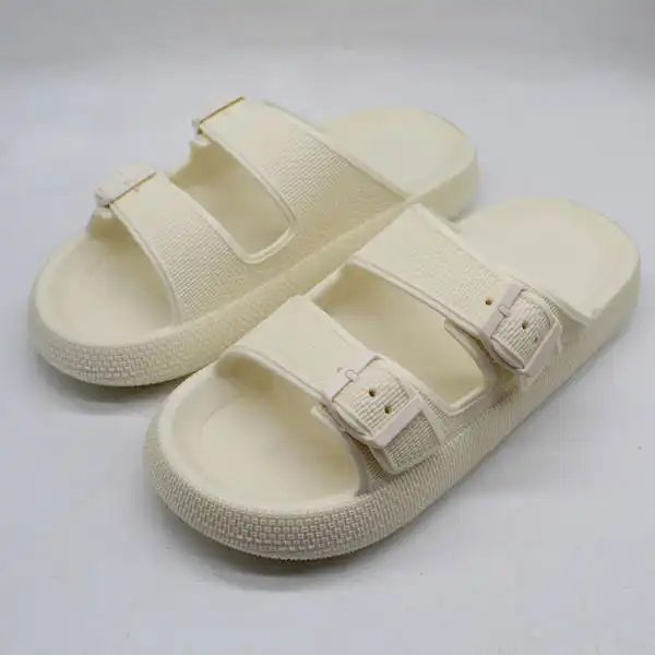 دمپایی مدل دوبنده سگک دار کاسپین کد 1361-WHCR