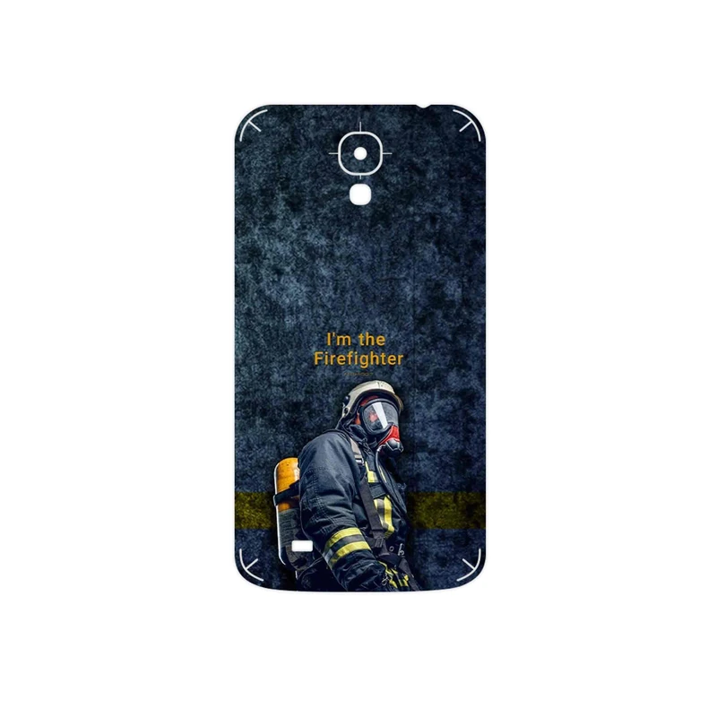 برچسب پوششی ماهوت مدل Firefighter مناسب برای گوشی موبایل سامسونگ Galaxy Mega 6.3 I9200