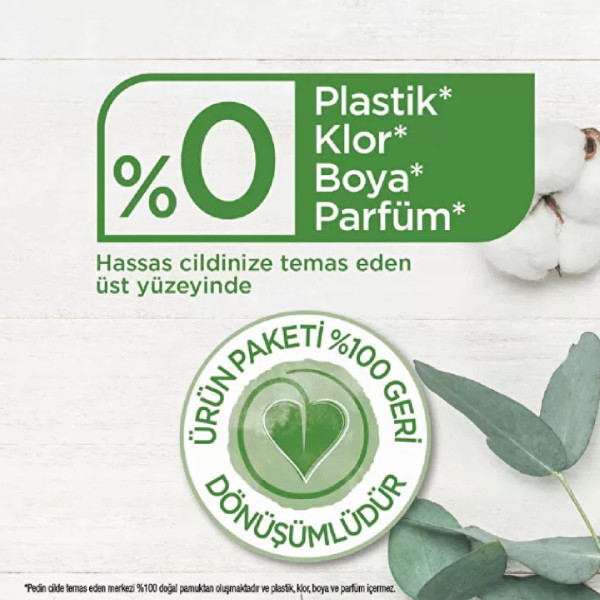 نوار بهداشتی کوتکس مدل  Natural Ekonomik Gece بسته 14 عددی