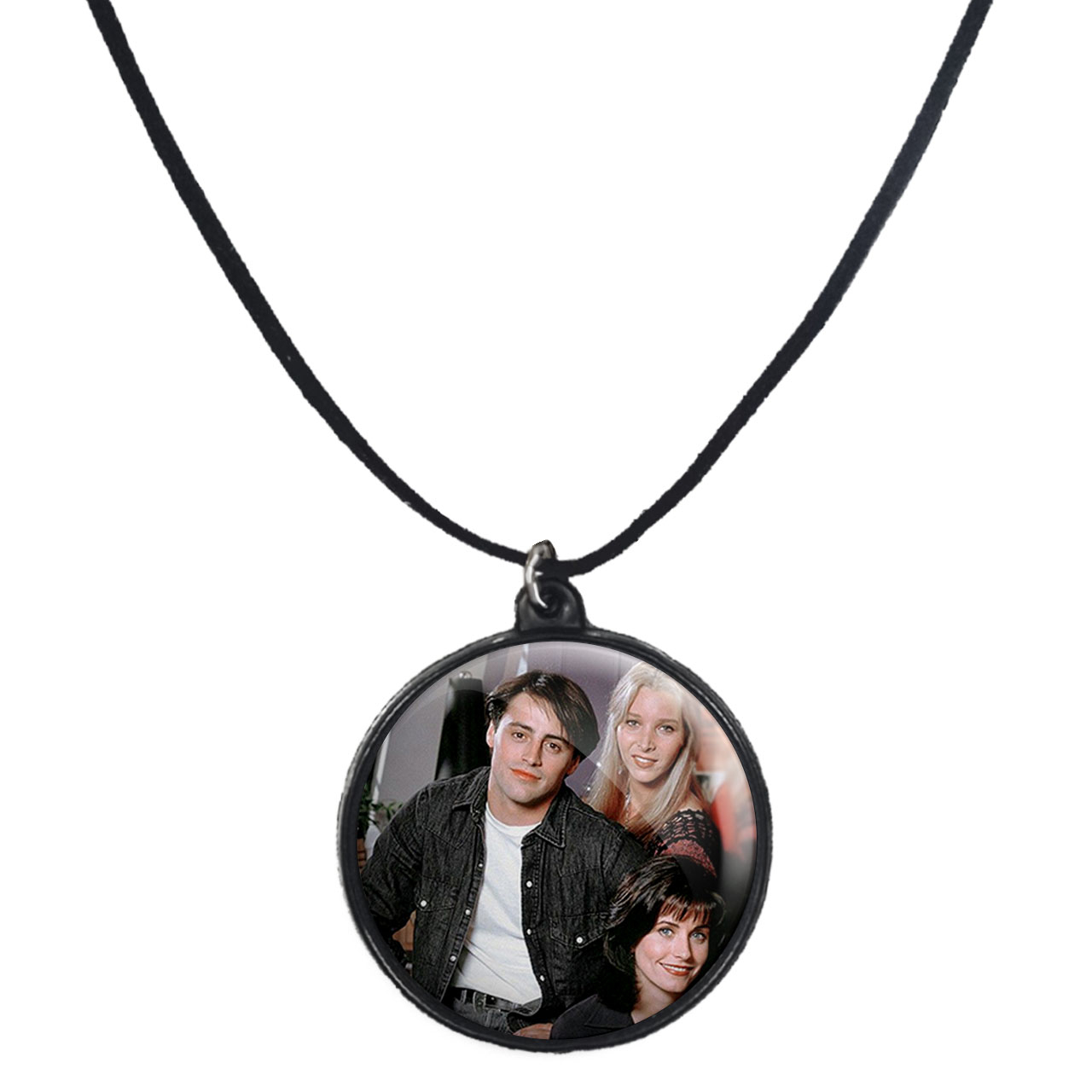 گردنبند پرمانه طرح فرندز کد pmb.18995 مدل دو طرفه