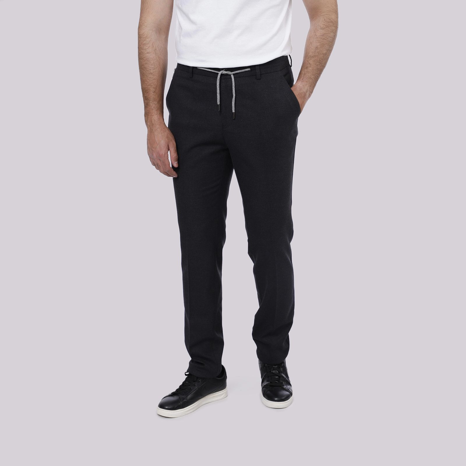 شلوار جذب مردانه کروم مدل پارچه ای 2322513 - - 1