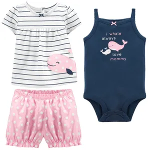 ست 3 تکه لباس نوزادی مدل 1500