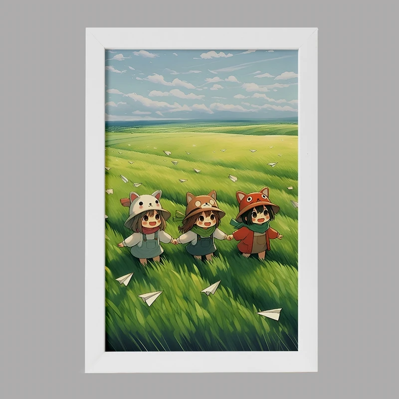 تابلو خندالو مدل دخترانه کیوت کد F7959