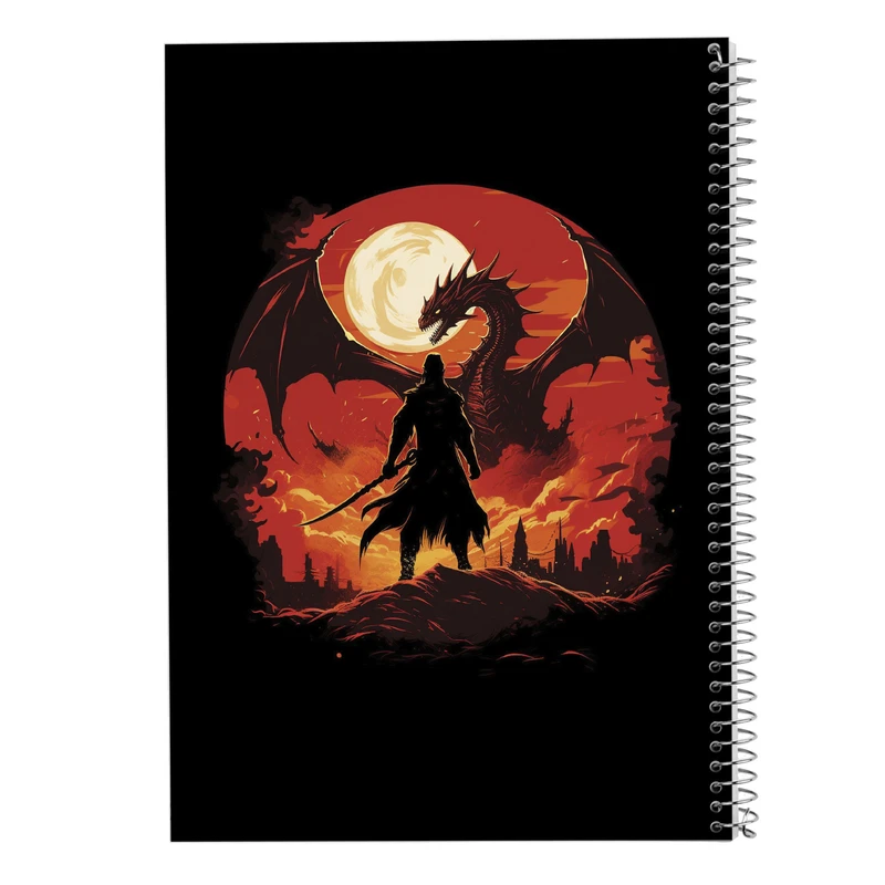 دفتر شطرنجی 50 برگ مدوپد مدل berserk کد DF2069