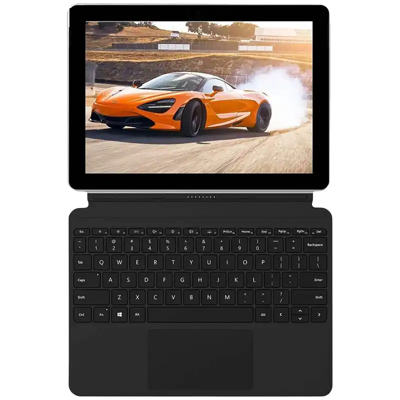 تبلت مایکروسافت مدل Surface Go - K به همراه کیبورد Black Type Cover