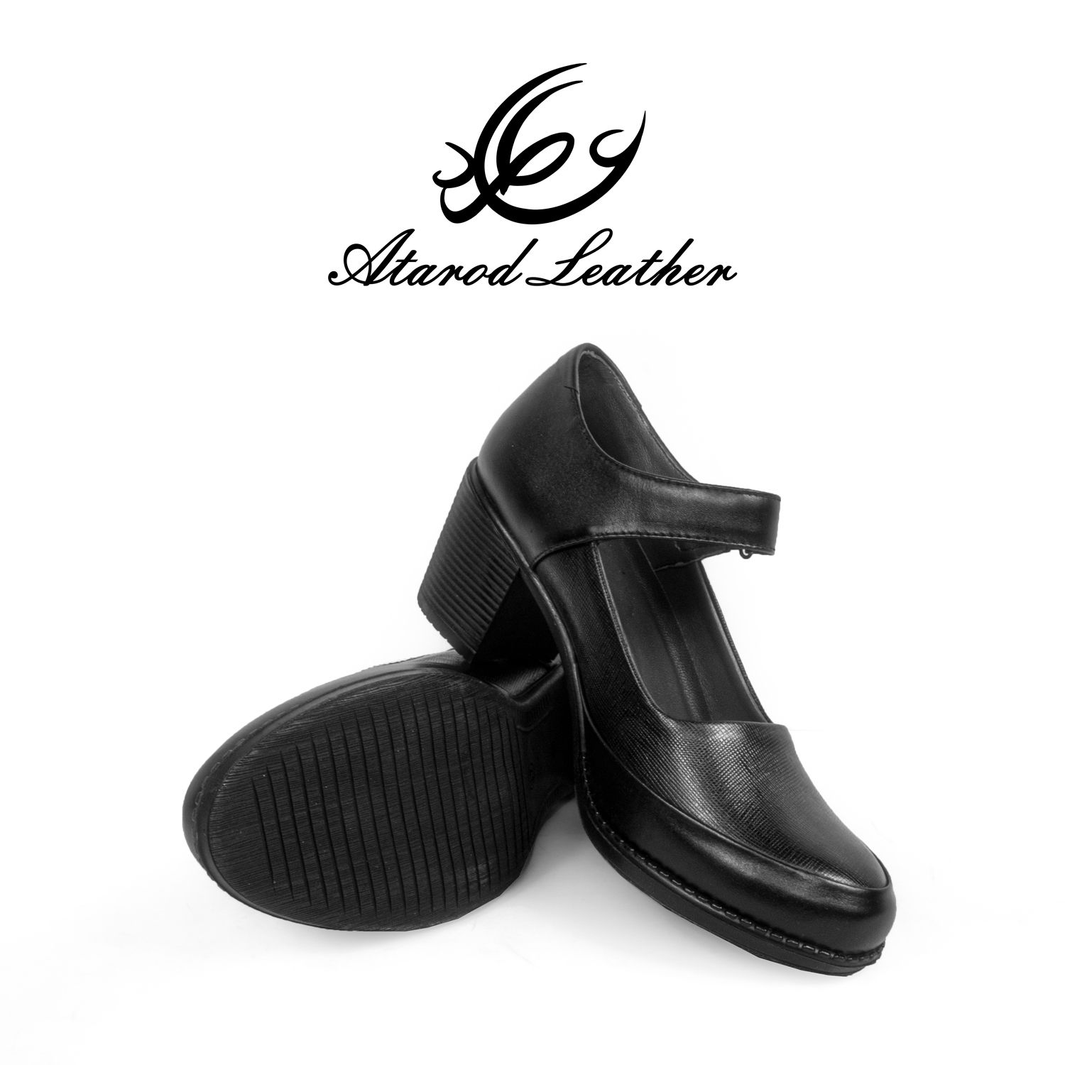 کفش زنانه چرم عطارد مدل چرم طبیعی کد SH266 -  - 4