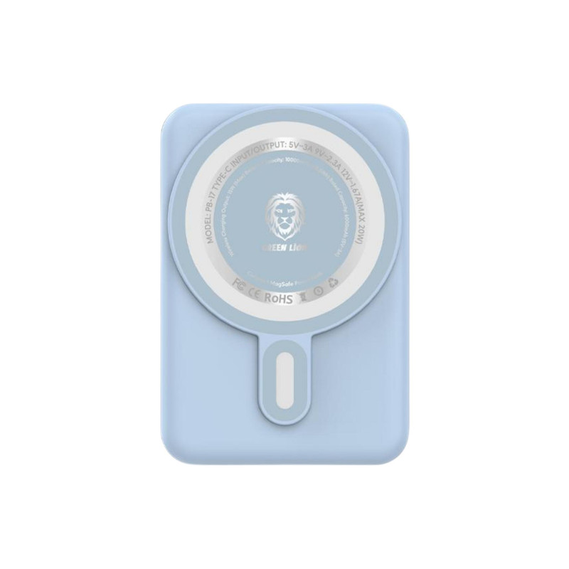 پاوربانک گرین مدل GNMA10KBK ظرفیت 10000 میلی‌آمپر ساعت