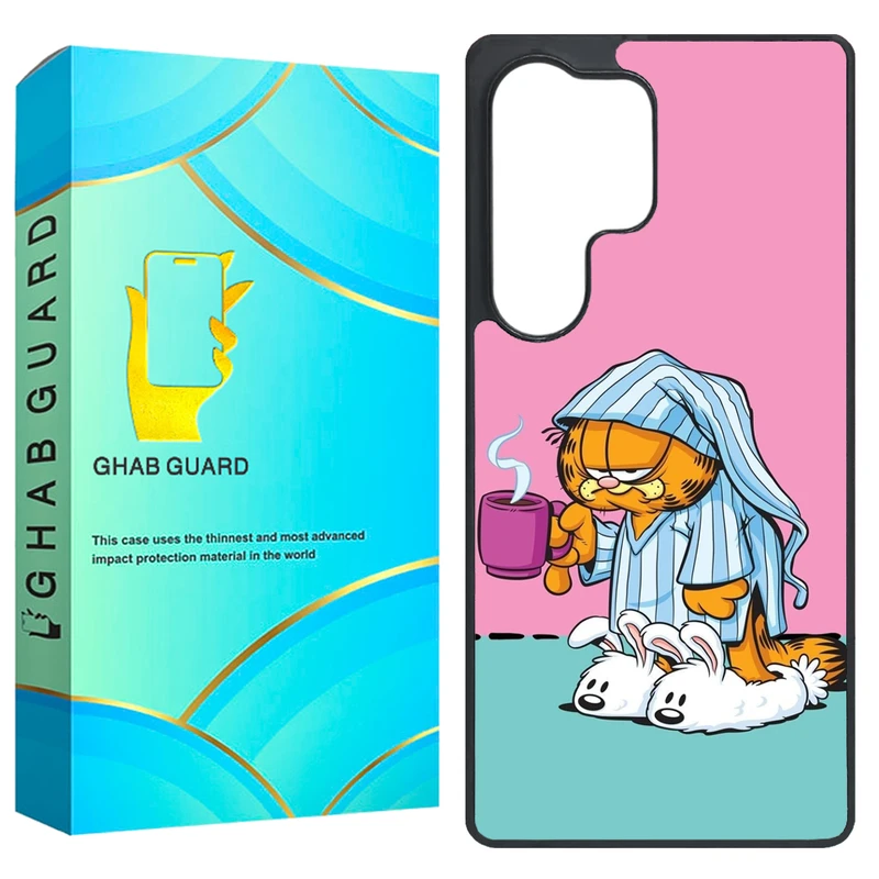 کاور قاب گارد طرح گارفیلد مدل GS25U مناسب برای گوشی موبایل سامسونگ Galaxy S25 Ultra