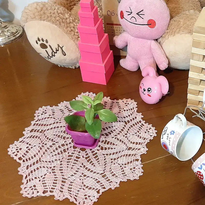 رومیزی بافتنی مدل A300