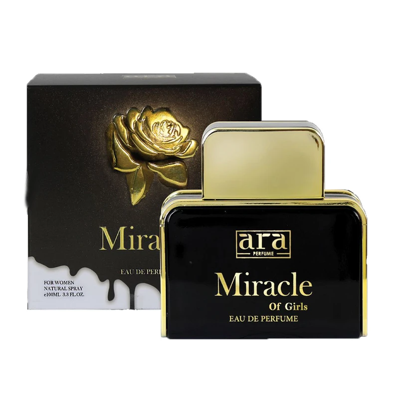 ادوپرفیوم زنانه پرفیوم آرا مدل MIRACLE OG GIRLS با رایحه گرم حجم 100 میلی‌لیتر