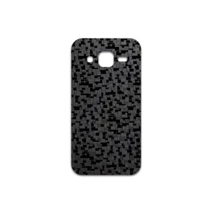 MAHOOT Black-Silicon Cover Sticker for Samsung Galaxy Core Prime