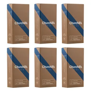 کاندوم چرچیلز مدل Ultra Thin Double Delay مجموعه 6 عددی