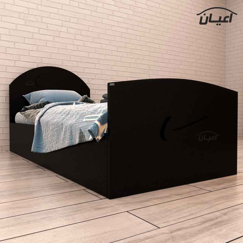 تخت خواب یکنفره اعیان مدل FH380 سایز 90x200 سانتی متر