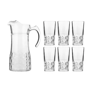 سرویس پارچ و لیوان 7 پارچه لومینارک مدل SANCY 