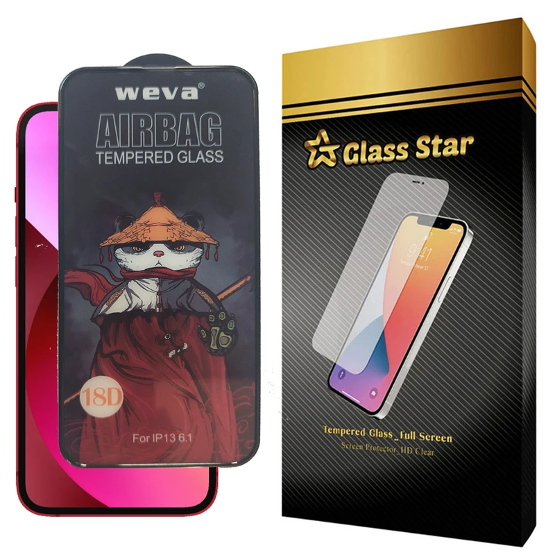 محافظ صفحه نمایش گلس استار مدل AIRGA-Glass مناسب برای گوشی موبایل اپل iPhone 13 Pro