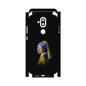MAHOOT Girl with a Pearl Earring of Vermeer-FullSkin Cover Sticker for Nokia 8.1