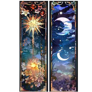 نشانگر کتاب مدل ماه و خورشید مجموعه دو عددی