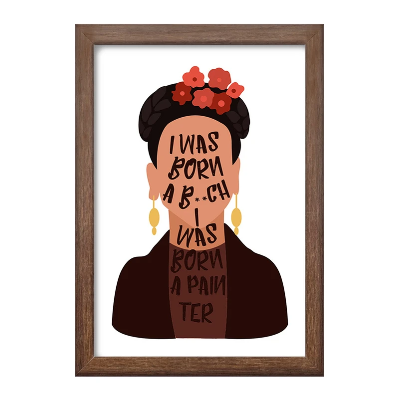 تابلو خندالو طرح فریدا   کد 23374