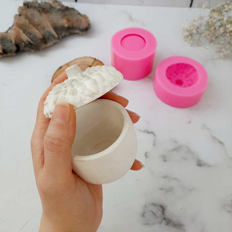 قالب سیلیکونی مدل بانکه بلوط کد 08 مجموعه 2 عددی