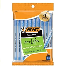 خودکار بیک مدل Round Stic بسته 10 عددی