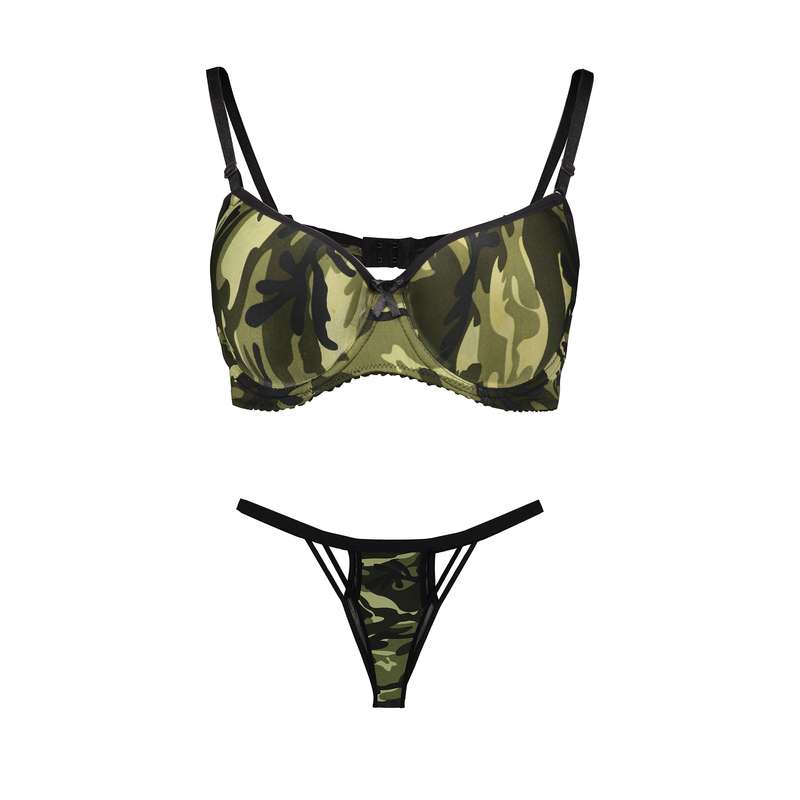 ست شورت و سوتین زنانه مدل H54