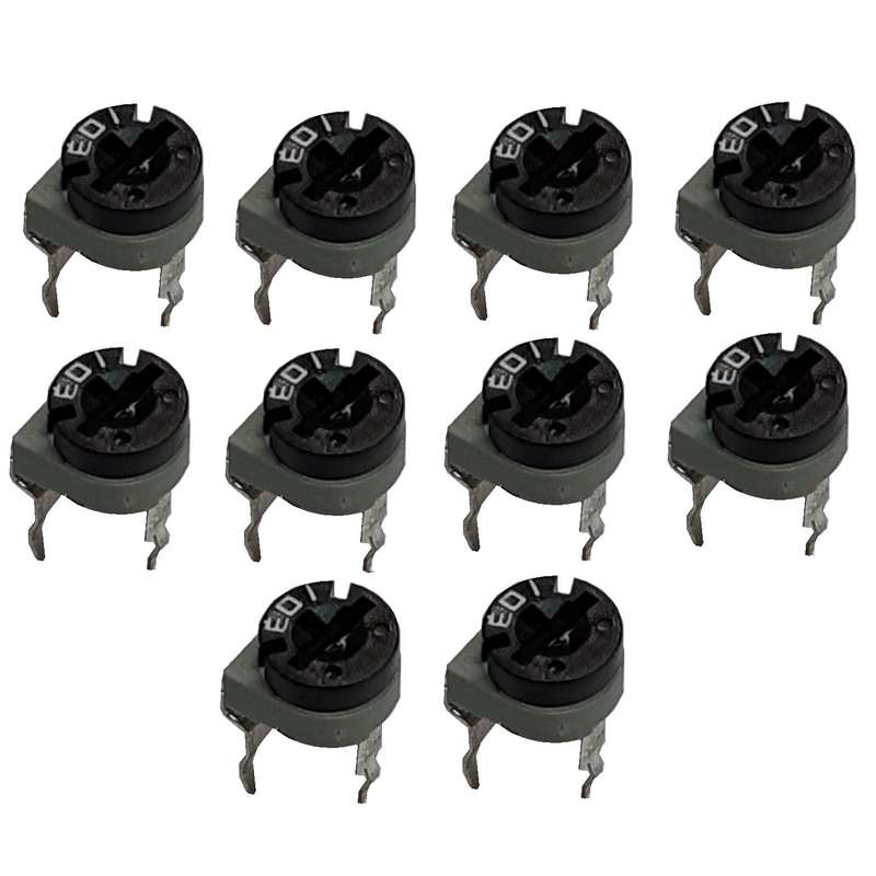 مقاومت پتانسیومتر 10 کیلو اهم کد WH-O2-103 بسته 10 عددی مقاومت پتانسیومتر 10 کیلو اهم کد WH-O2-103 بسته 10 عددی