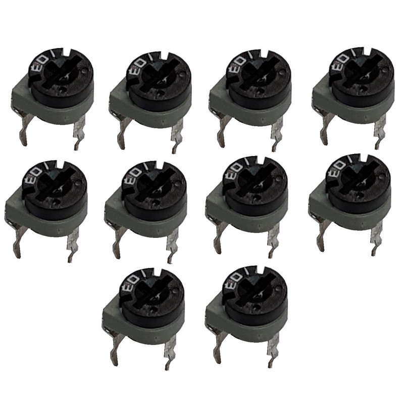 مقاومت پتانسیومتر 10 کیلو اهم کد WH-O2-103 بسته 10 عددی مقاومت پتانسیومتر 10 کیلو اهم کد WH-O2-103 بسته 10 عددی