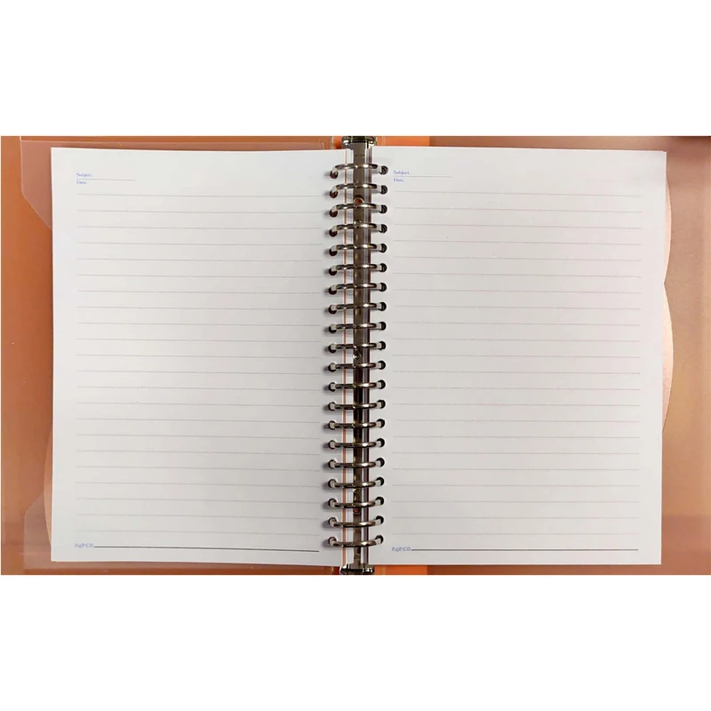 عکس شماره 3 : دفتر کلاسوری پاپکو مدل قفل دار کد nb-626