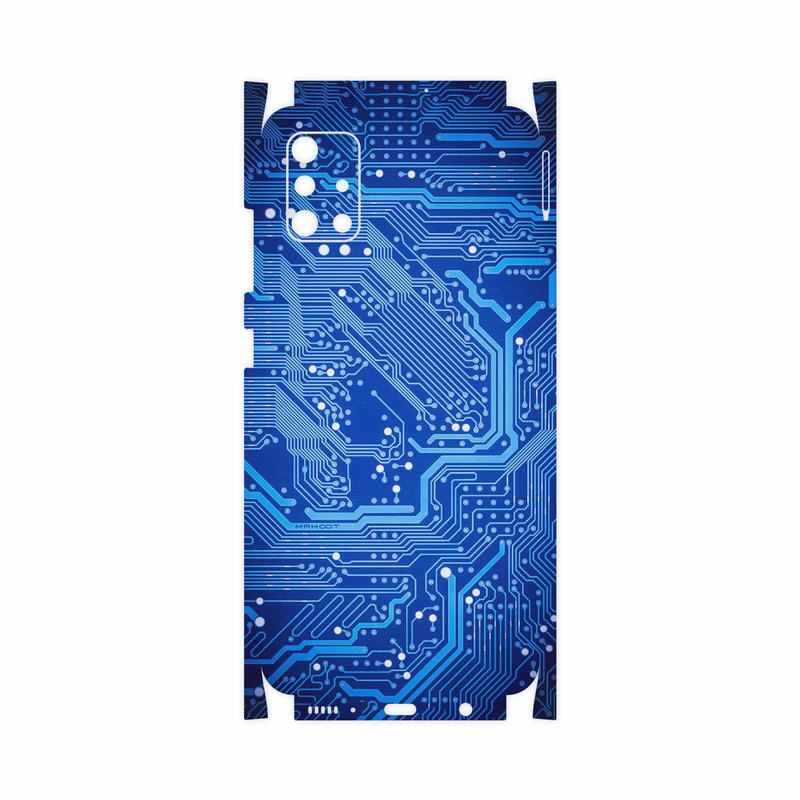 برچسب پوششی ماهوت مدل Blue Printed Circuit Board-FullSkin مناسب برای گوشی موبایل سامسونگ Galaxy A51