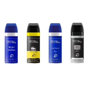 اسپری خوشبو کننده بدن مردانه دکوپاژ مدل D4 حجم 150 میلی لیتر مجموعه 4 عددی
