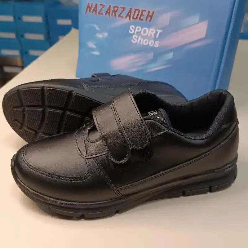 کفش روزمره زنانه مدل چسبی رنگ مشکی