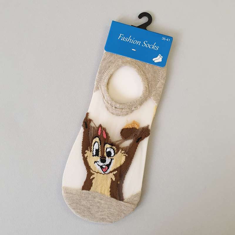 جوراب دخترانه مدل سنجاب کد FBF-JB022