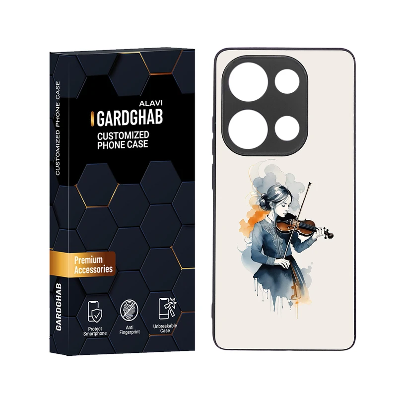 کاور گارد قاب علوی مدل دور ژله ای مناسب برای گوشی موبایل شیائومی Redmi Note 13 Pro 4G