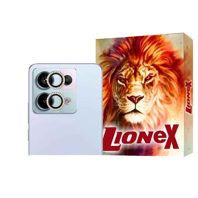 محافظ لنز دوربین لایونکس مدل NEGLEL مناسب برای گوشی موبایل شیائومی Redmi Note 13 Pro 5G