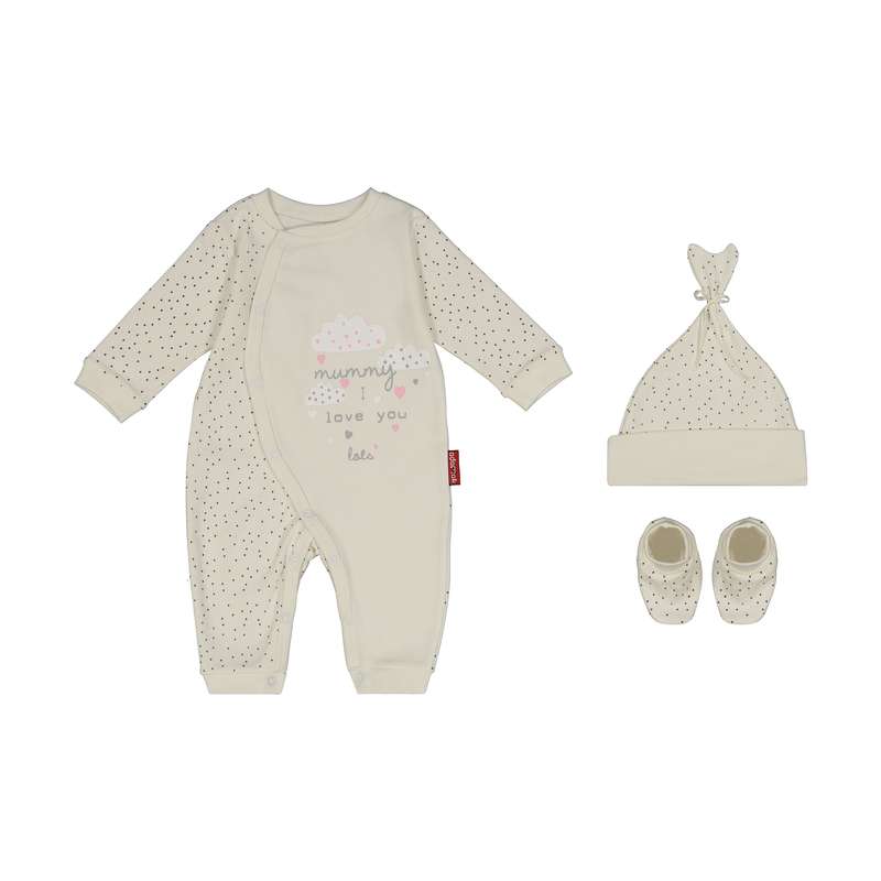 ست 3 تکه لباس نوزادی آدمک مدل 2171191-01