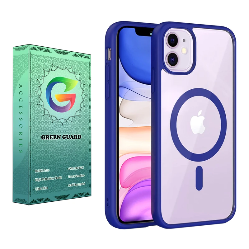 کاور گرین گارد طرح Magsafe-Color کد KL_J54 مناسب برای گوشی موبایل اپل Iphone 11