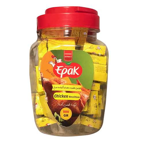 قرص فشرده عصاره گوشت مرغ ایپک -500 گرم 