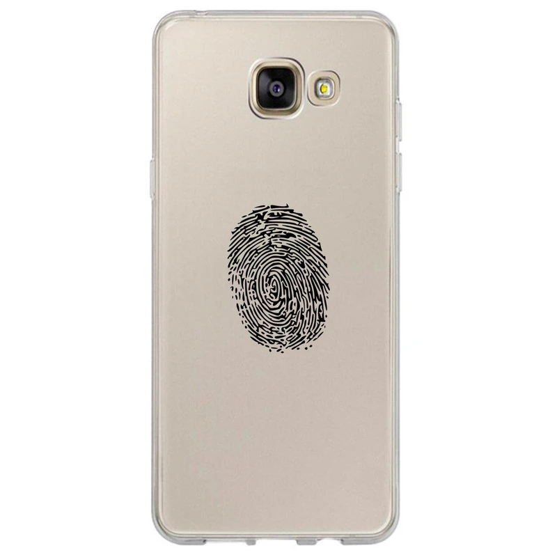 کاور مگافون طرح اثر انگشت مدل C62-B مناسب برای گوشی موبایل سامسونگ Galaxy A5 2016 / A510