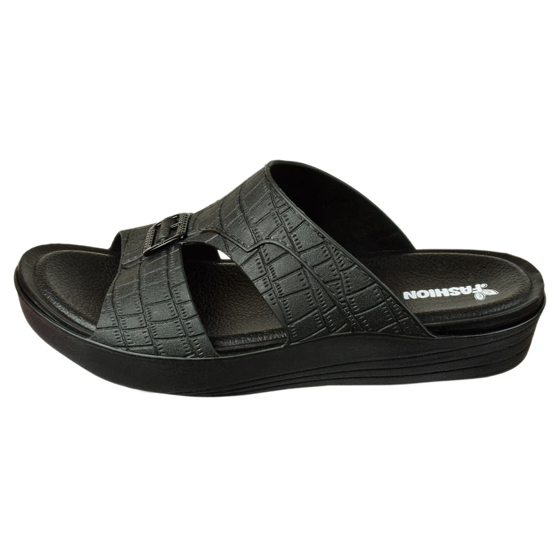 دمپایی مردانه پاپا مدل المطراش کد BK.1914