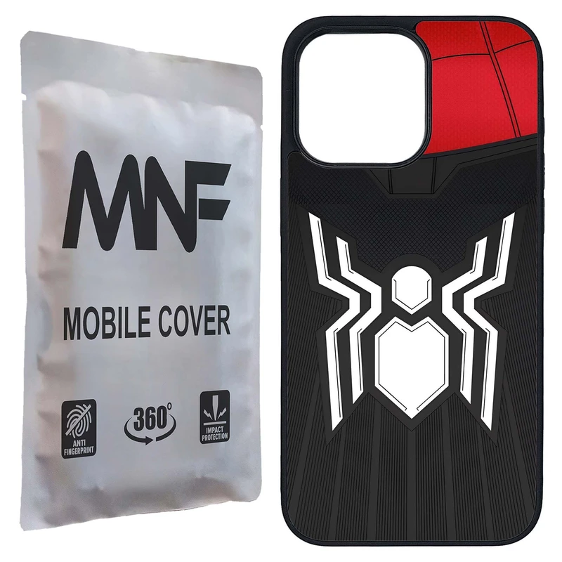 کاور ام ان اف طرح Spider کد P-071 مناسب برای گوشی موبایل اپل iPhone 15 Pro Max