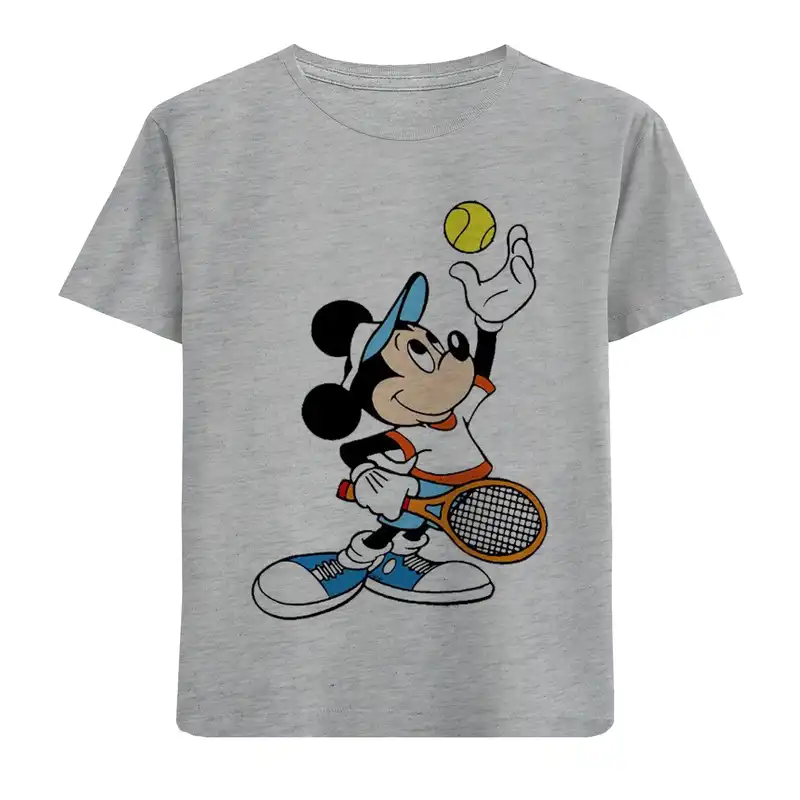 تی شرت آستین کوتاه بچگانه مدل میکی تنیس باز F691