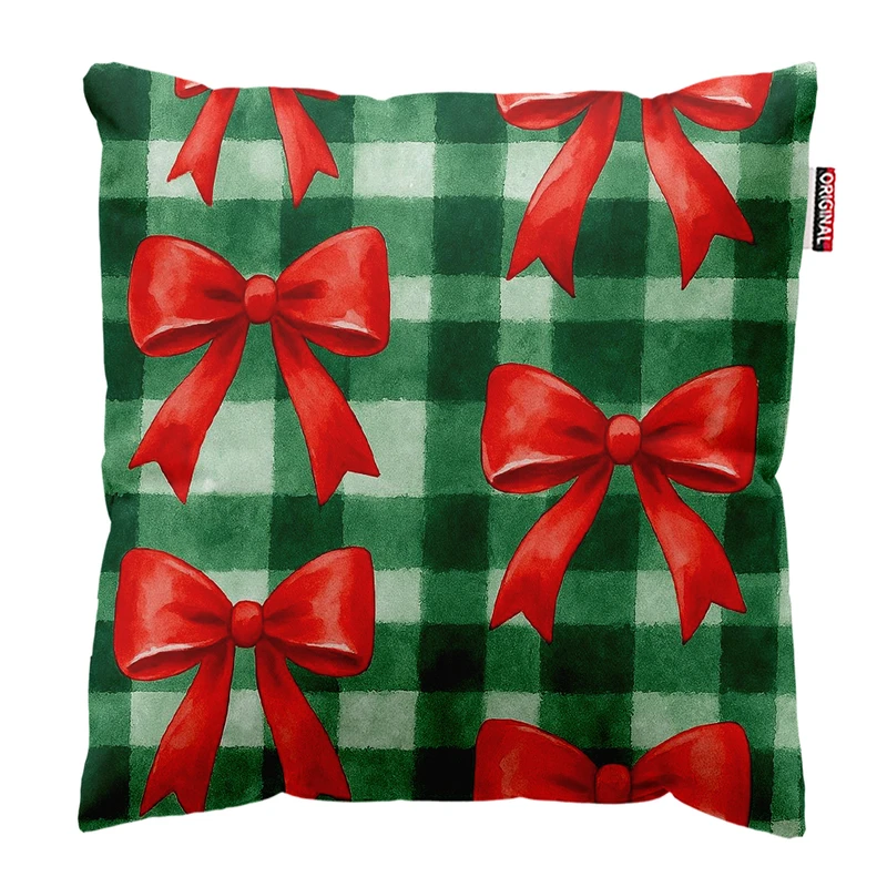 کوسن پاد آفرین مدل کریسمس کد PK402865 سایز 40*40 سانتی متر