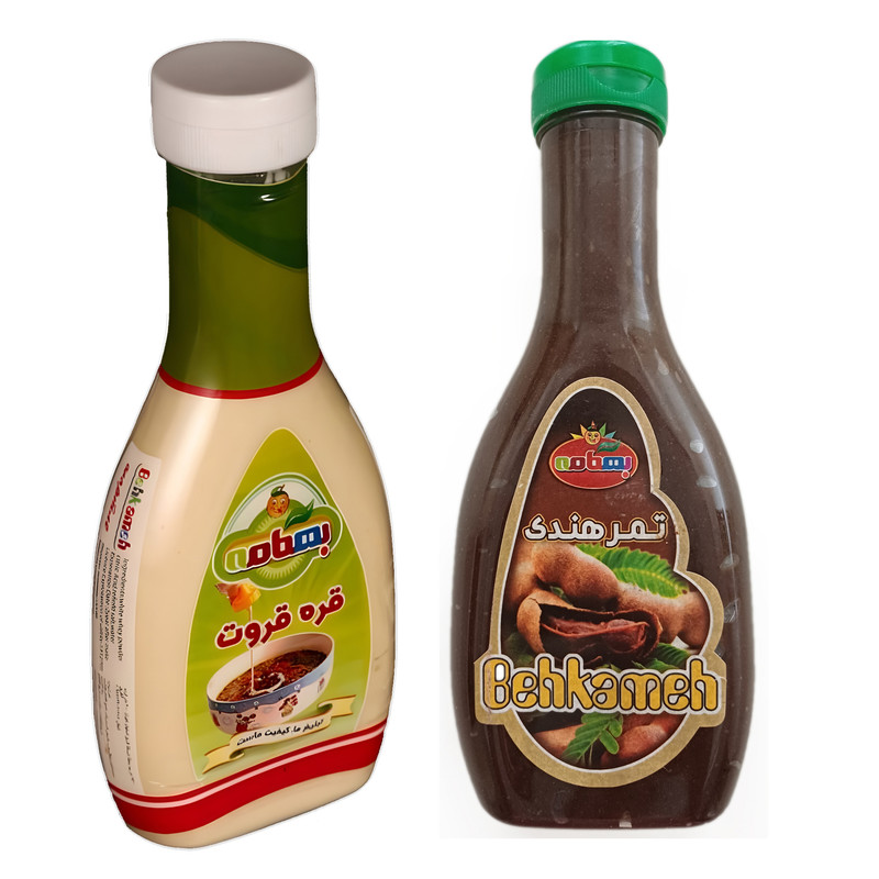 سس تمرهندی و سس قره قروت بهکامه - 1.1 کیلوگرم بسته 2 عددی