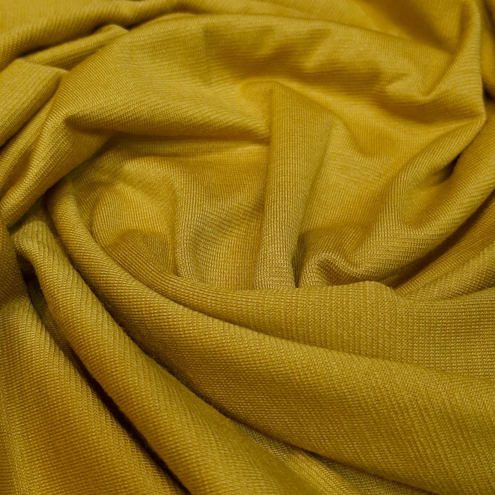 تاپ زنانه دوک مدل بنددار رنگ خردلی -  - 4