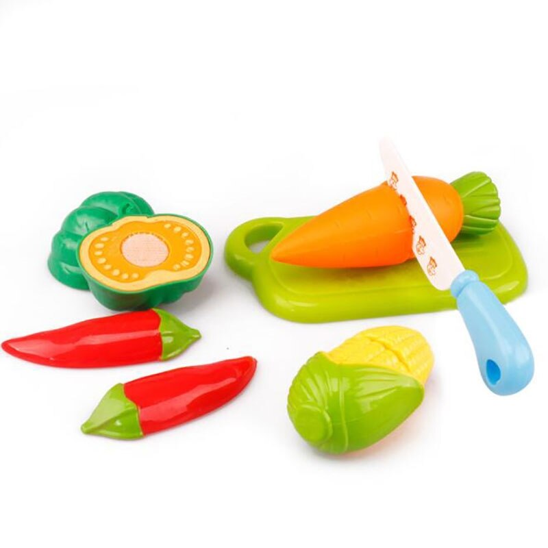 اسباب بازی طرح میوه برشی مدل Fruits vegetable مجموعه 12 عددی