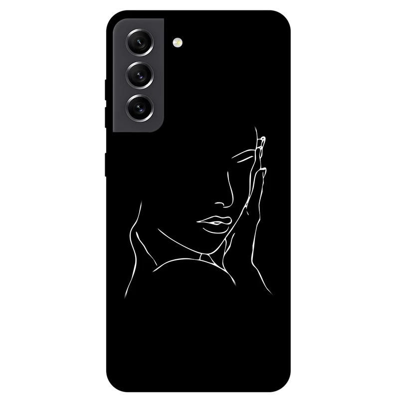  کاور مگافون طرح دخترانه مدل 8153 مناسب برای گوشی موبایل سامسونگ Galaxy S21 FE 5G