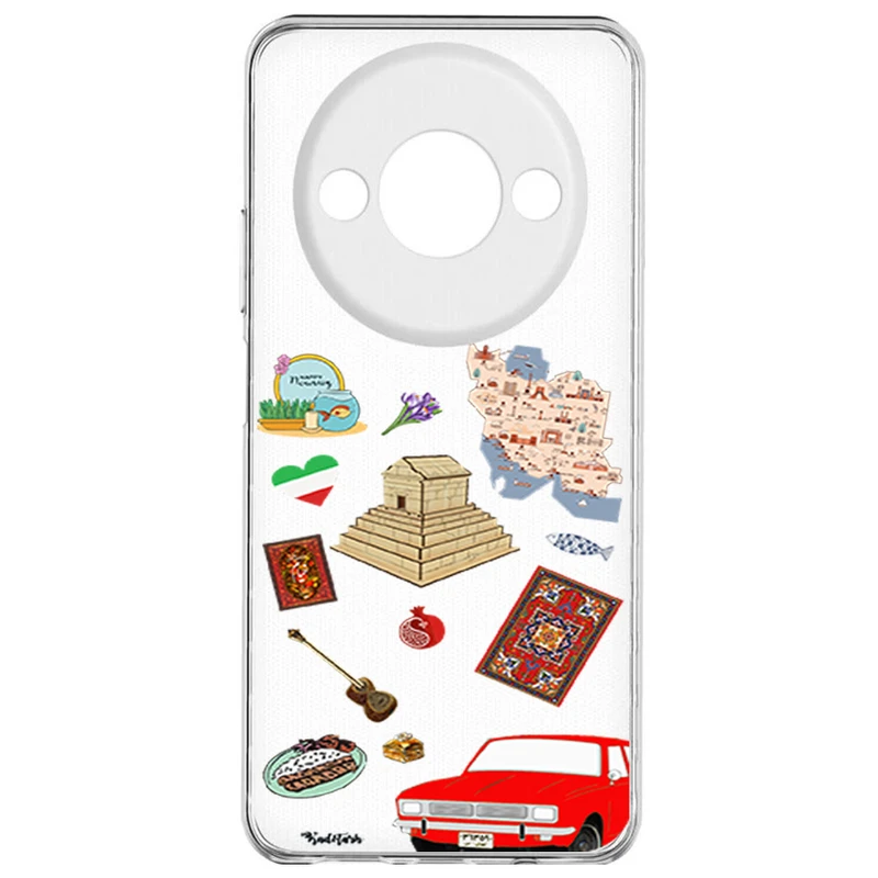 کاور طرح Iran مناسب برای گوشی موبایل شیائومی Redmi A3