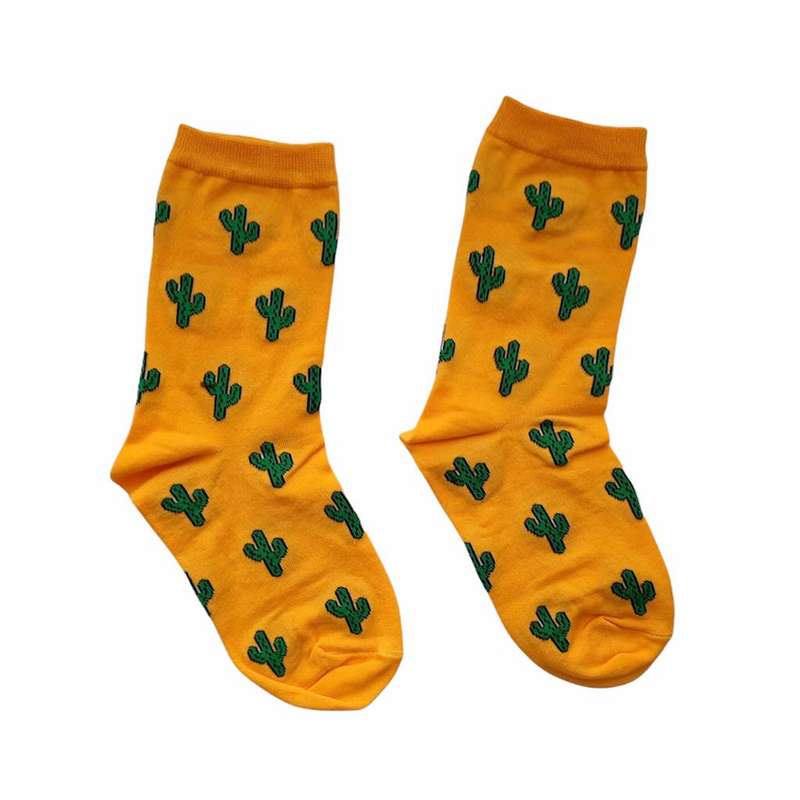 جوراب دخترانه مدل کاکتوس کد 1317