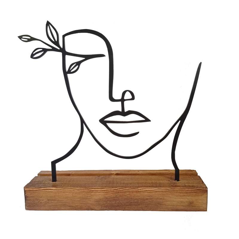 مجسمه مدل رخ فلزی