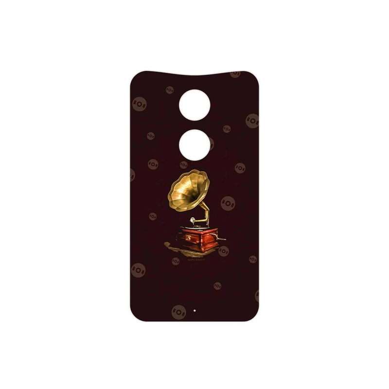 برچسب پوششی ماهوت مدل Gramophone Nostalgia مناسب برای گوشی موبایل موتورولا Moto X 2014